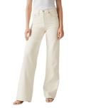The Levi's® Womens Ribcage Wide Leg Jeans in Barely Freezing