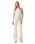 The Levi's® Womens Ribcage Wide Leg Jeans in Barely Freezing