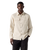 The Levi's® Mens Auburn Worker Shirt in Harp Silver Birch Garment Dye