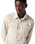 The Levi's® Mens Auburn Worker Shirt in Harp Silver Birch Garment Dye