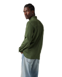 The Levi's® Mens Auburn Worker Shirt in Erick Kombu Green Garment Dye