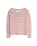 The Levi's® Womens Margot Long Sleeve T-Shirt in Saint Stripe Scarlet