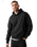 The Levi's® Mens Authentic Hoodie in Garment Dye Black Agate