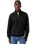 The Levi's® Mens Original Housemark 1/4 Zip Sweatshirt in Mineral Black