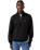 The Levi's® Mens Original Housemark 1/4 Zip Sweatshirt in Mineral Black