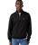 The Levi's® Mens Original Housemark 1/4 Zip Sweatshirt in Mineral Black