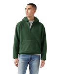 The Levi's® Mens Sherpa Pullover Hoodie in Python Green