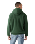 The Levi's® Mens Sherpa Pullover Hoodie in Python Green