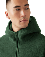 The Levi's® Mens Sherpa Pullover Hoodie in Python Green