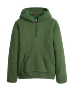 The Levi's® Mens Sherpa Pullover Hoodie in Python Green