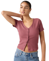 The Levi's® Womens Muse Top in Crushed Berry