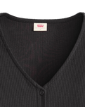 The Levi's® Womens Muse Long Sleeve Top in Caviar