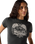 The Levi's® Womens Graphic Essential Sporty T-Shirt in Eagle Pirate Black