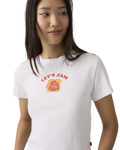 Graphic Essential Sporty T-Shirt in Lets Jam Bright White