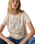 The Levi's® Womens Graphic Boxy T-Shirt in Oatmeal Heather