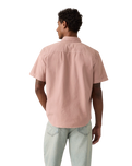 Authentic Button Down Shirt in Woodrose Garment Dye