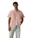 Authentic Button Down Shirt in Woodrose Garment Dye