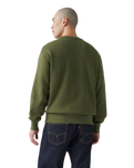 The Levi's® Mens Authentic Crewneck Sweatshirt in Garment Dye Kombu Green