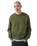 The Levi's® Mens Authentic Crewneck Sweatshirt in Garment Dye Kombu Green