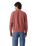 The Levi's® Mens Authentic Sweatshirt in Garment Dye Roan Rouge