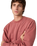 The Levi's® Mens Authentic Sweatshirt in Garment Dye Roan Rouge