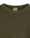 The Levi's® Mens Relaxed Thermal Long Sleeve T-Shirt in Garment Dye Duffel Bag