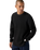 The Levi's® Mens Relaxed Thermal Long Sleeve T-Shirt in Garment Dye Mineral Black