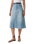The Levi's® Womens High Rise A Line Decon Skirt in Secret Secret