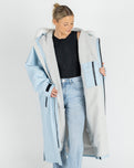 Advance Long Sleeve Snow in Alpine Ice Blue