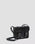 7" Leather Satchel in Black Kiev & Smooth Leather