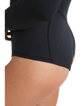 The Billabong Salty Dayz Natural 2/2mm Chest Zip Spring Wetsuit in Black | Available at Anns Cottage