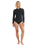 The Billabong Salty Dayz Natural 2/2mm Chest Zip Spring Wetsuit in Black | Available at Anns Cottage