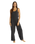 The Billabong Womens Pacific Time Jumpsuit in Black Sands