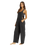 The Billabong Womens Pacific Time Jumpsuit in Black Sands