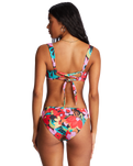 The Billabong Womens Islands Away Underwire Bikini Top in Multi
