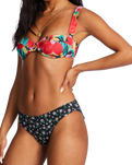 The Billabong Womens Islands Away Underwire Bikini Top in Multi