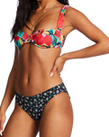 The Billabong Womens Islands Away Underwire Bikini Top in Multi
