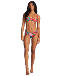 The Billabong Womens Islands Away Underwire Bikini Top in Multi