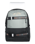 The Billabong Command Stash Backpack in Grey Green