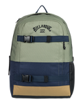 The Billabong Command Stash Backpack in Moss