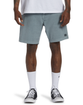The Billabong Mens Crossfire Wave Washed Walkshorts in Blue Haze