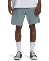 The Billabong Mens Crossfire Wave Washed Walkshorts in Blue Haze