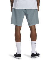 The Billabong Mens Crossfire Wave Washed Walkshorts in Blue Haze