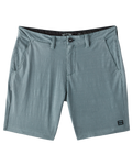 The Billabong Mens Crossfire Wave Washed Walkshorts in Blue Haze