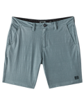The Billabong Mens Crossfire Wave Washed Walkshorts in Blue Haze