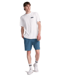 Crossfire Wave Washed Walkshorts in Real Teal