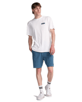 Crossfire Wave Washed Walkshorts in Real Teal