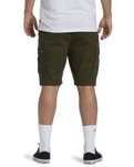 The Billabong Mens Combat Cargo Shorts in Military