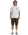 The Billabong Mens Combat Cargo Shorts in Military