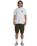 The Billabong Mens Combat Cargo Shorts in Military
